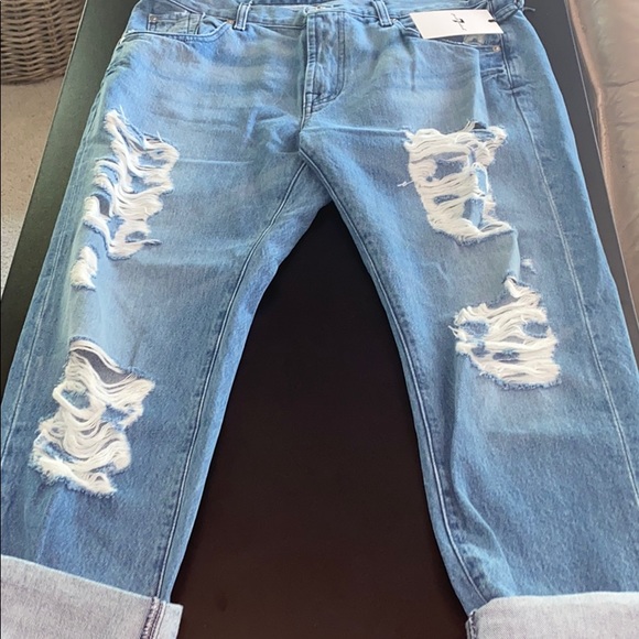 7 For All Mankind Denim - 7 For All Mankind Distressed Denim